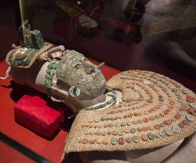 Ajuar de Reina Maya regresa a México después de 24 años
