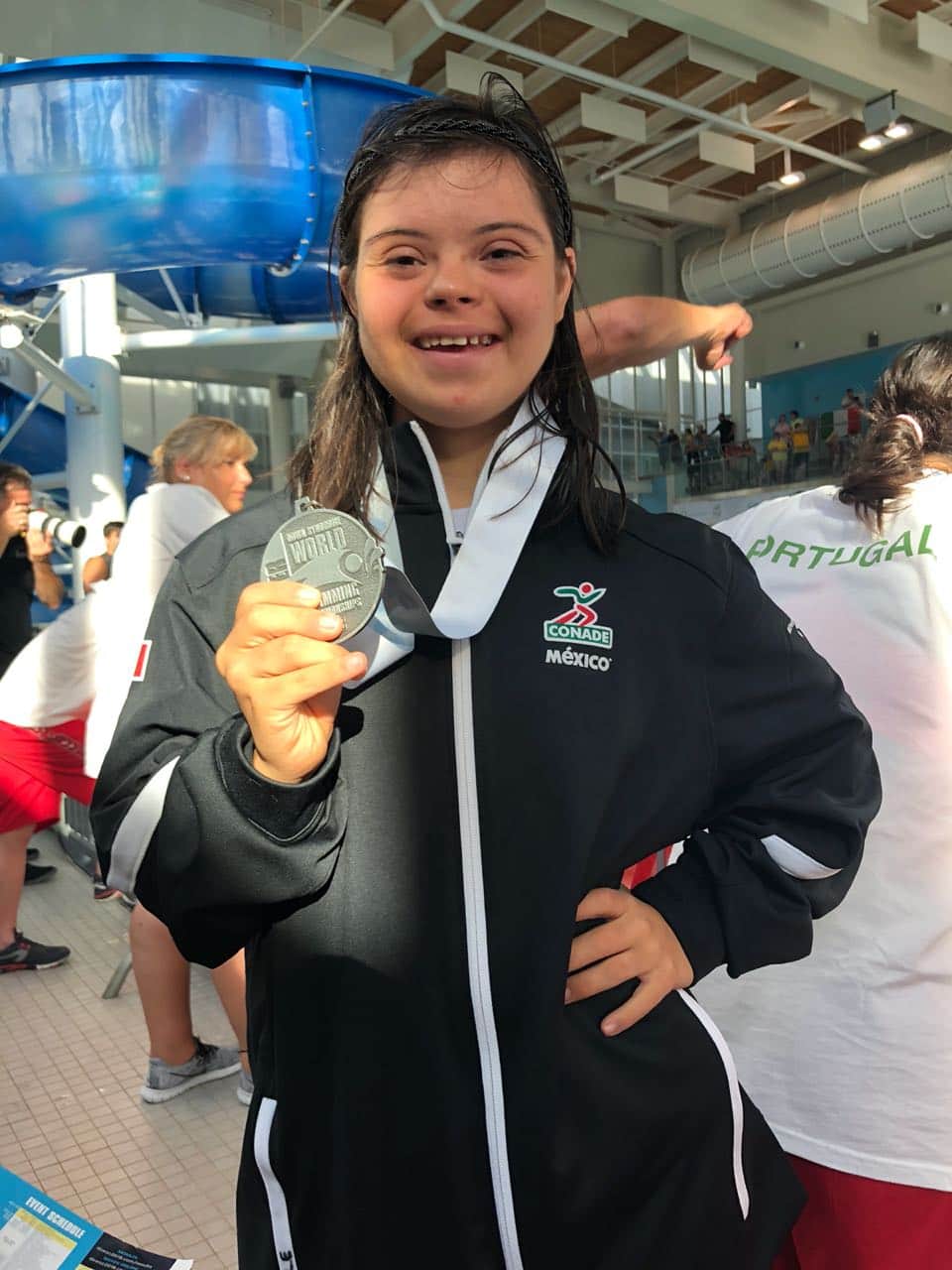 Con Síndrome de Down gana medalla de plata en Campeonato Mundial