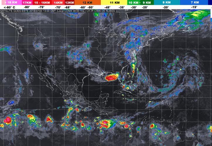 ¡A prevenirse! Se prevén posibles tormentas en Quintana Roo