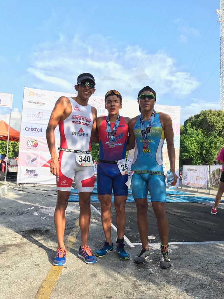 Realizan con éxito Triatlón Cancún 2018