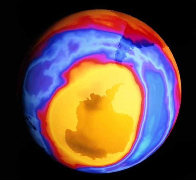 Hallan la sustancia prohibida que está dañando la capa de ozono