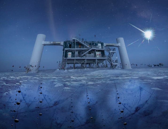 Científicos avistan neutrinos, partículas enviadas de otra galaxia