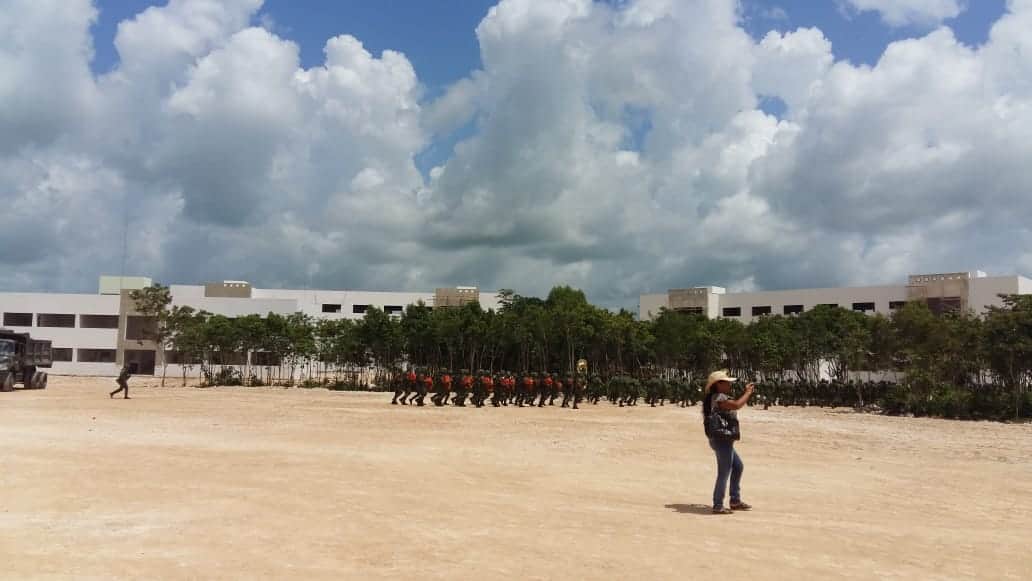 Inauguran instalaciones de lo que será el cuartel de la Policía Militar