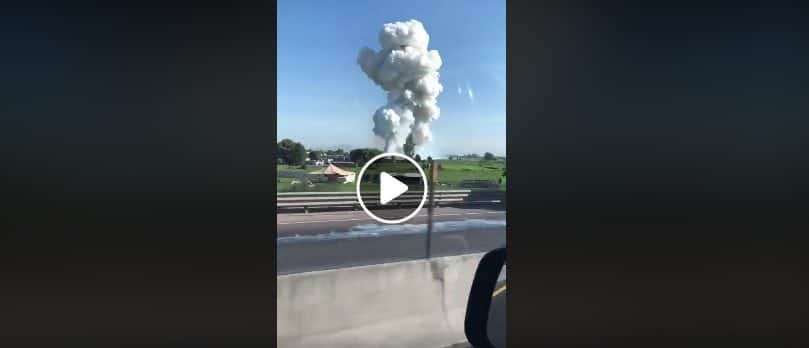 Explosión en Tultepec deja varios muertos; ola expansiva alcanzó a bomberos