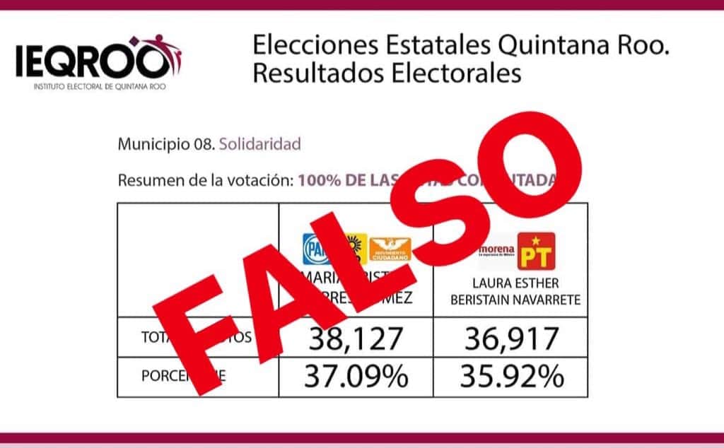 Circula FakeNews con PREP falso