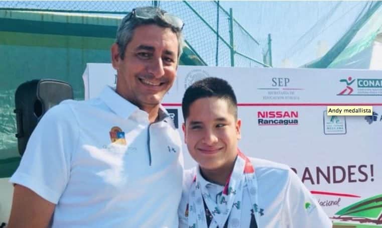 Arrasa el cancunense Andy Guerrero, con 4 medallas de oro, en Paralimpiada Nacional
