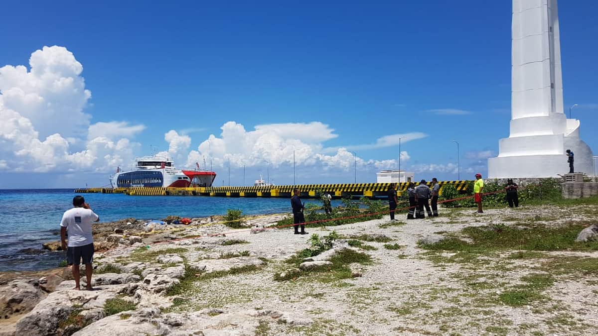 Se ahoga persona en playa del Cozumel; no había guardavidas