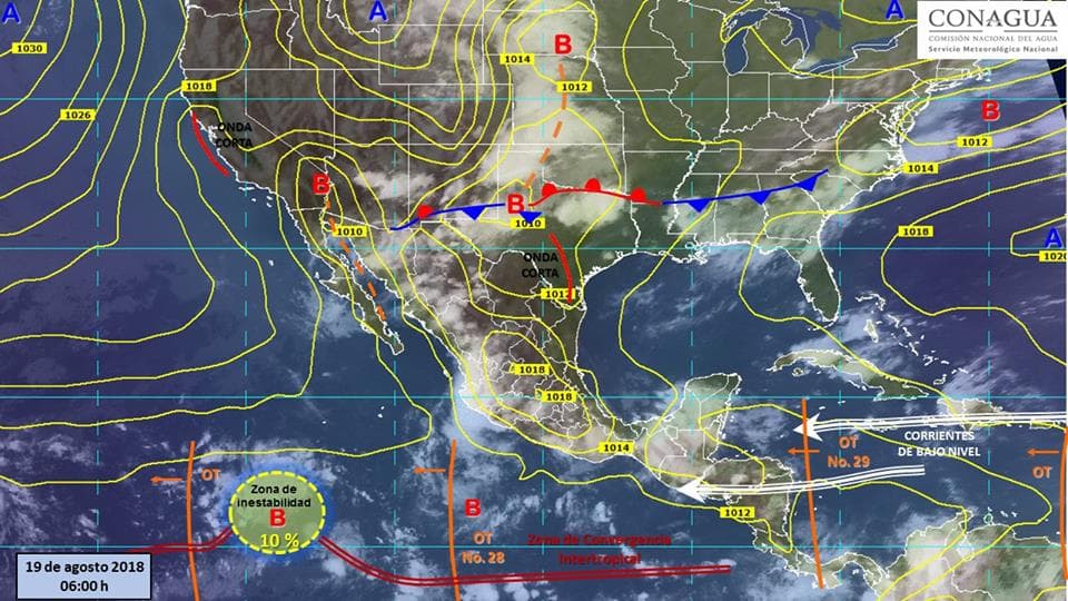 Pronostican tormentas y actividad eléctrica para Quintana Roo
