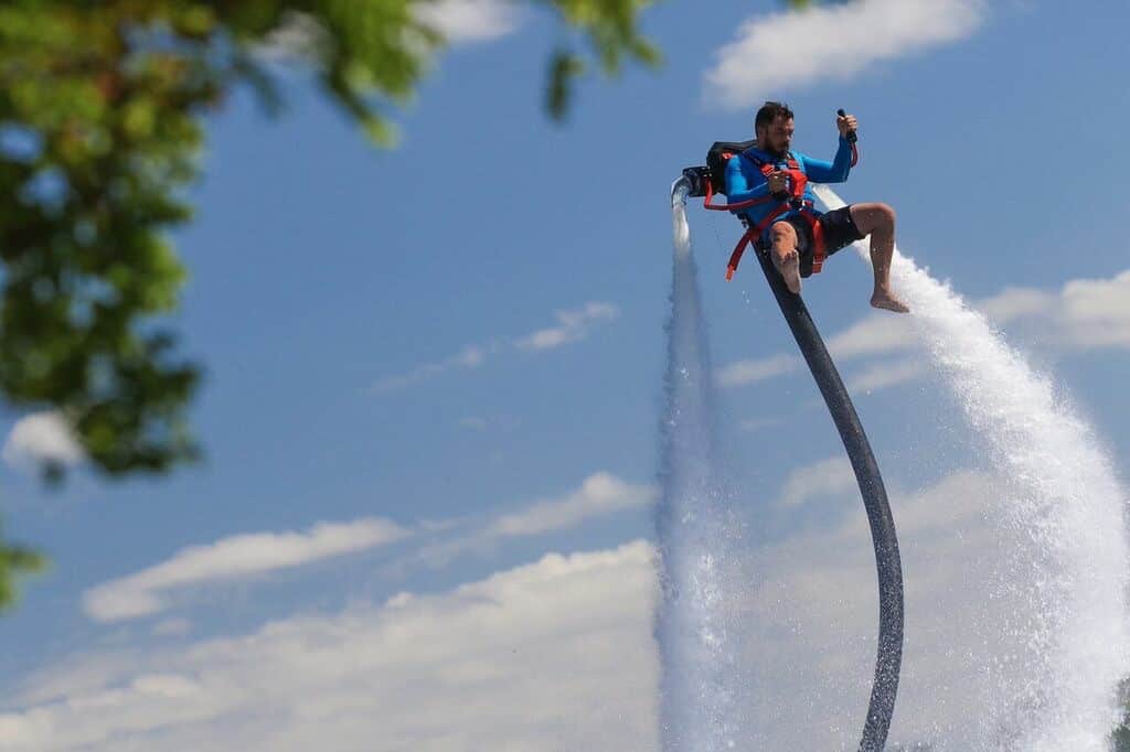 Flyboard: Volar sobre el Mar
