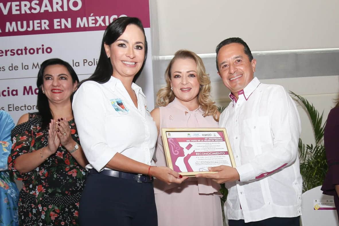 Vive México tiempos de apertura para mayor participación de la mujer: Laura Fernández