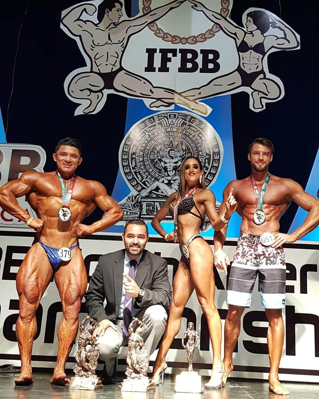 Fisicoconstructivista cancunense obtiene carnet Élite Pro