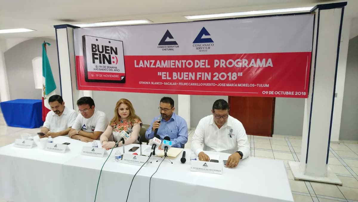 Se alista Canaco-Servytur de Chetumal para El Buen Fin 2018
