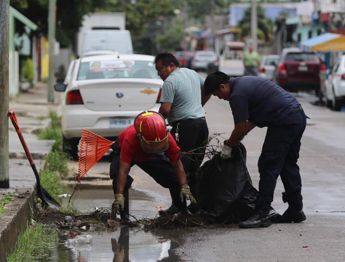 Avanza “Operativo Tormenta” en Cozumel