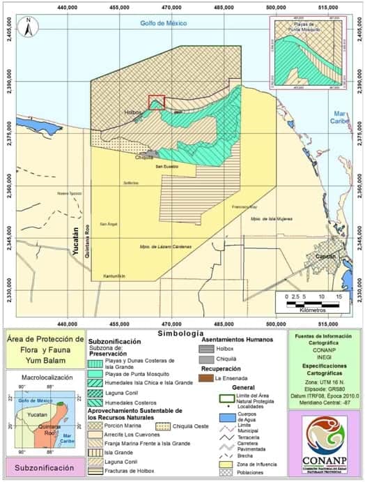 Plan de Manejo de Yum Balam, prohíbe el ingreso de plásticos
