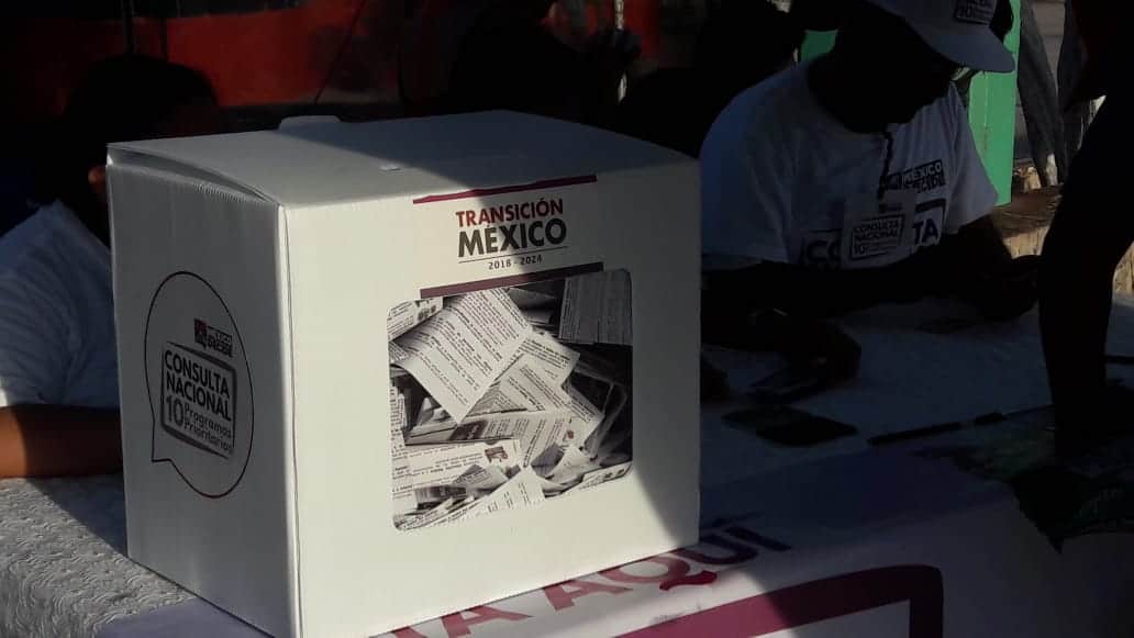 Más de 8 mil personas participaron en Consulta Nacional en Quintana Roo