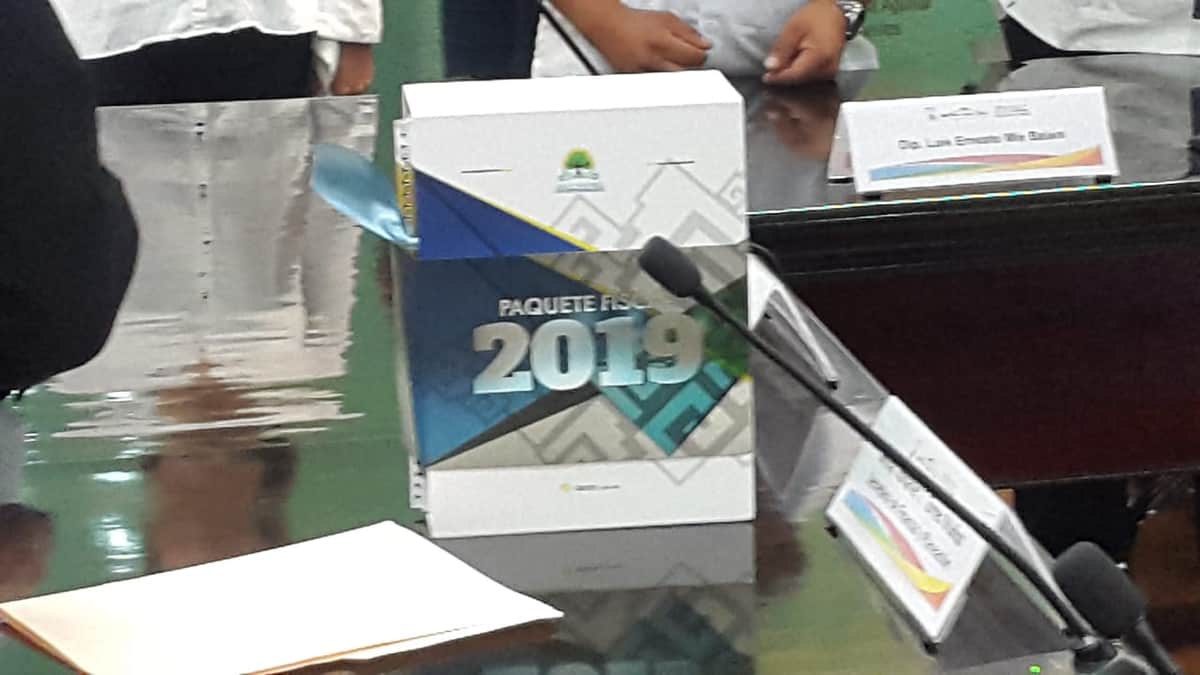 Presenta Sefiplan paquete fiscal 2019