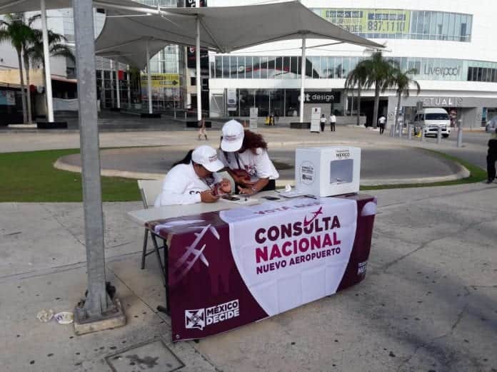 Instalarán 21 mesas en Q. Roo para nueva consulta nacional de 10 proyectos