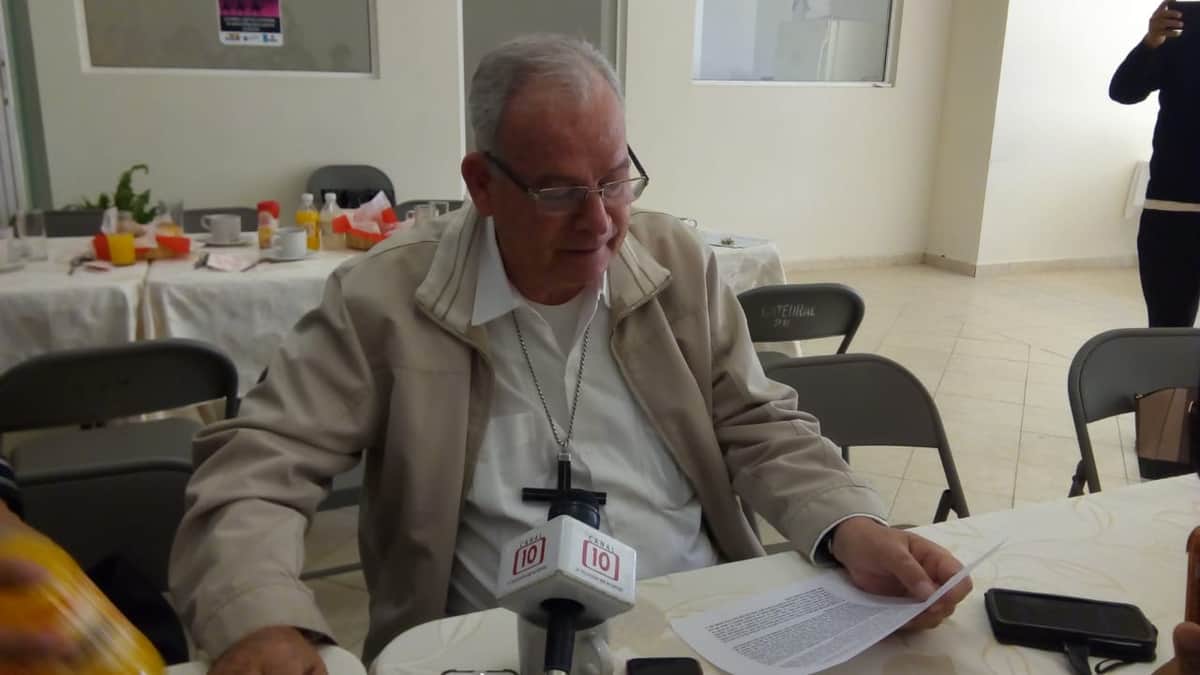 Obispo habla sobre seguridad, valores, política y turismo