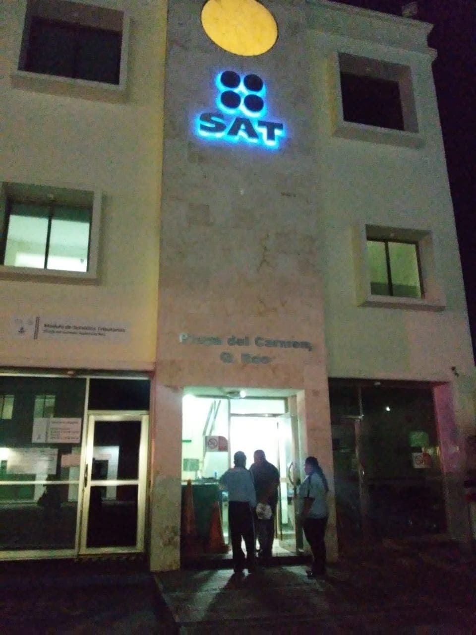 Movilización al SAT por supuesta retención ilegal