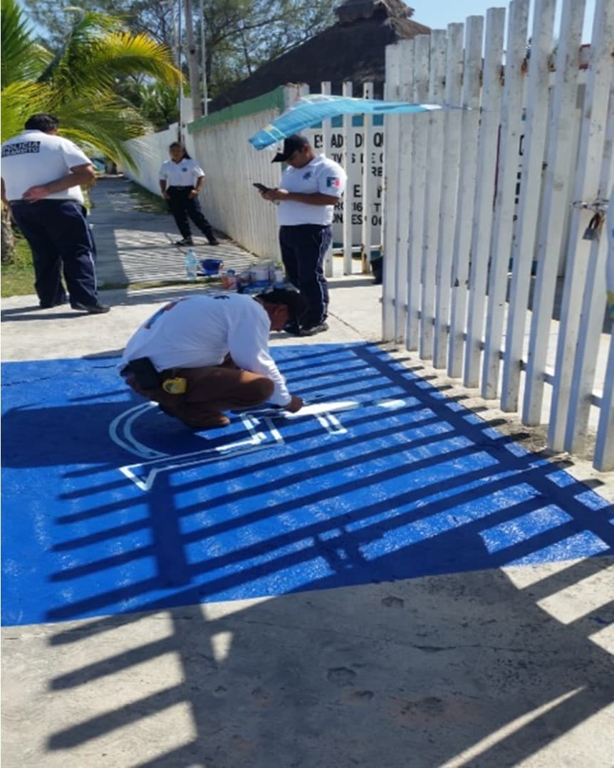 Gobierno de Laura Fernández mejora movilidad urbana en Puerto Morelos