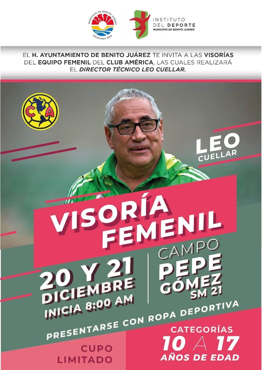 Habrá chance de "fogueo" para futbolistas cancunenses, podrían llegar al América Femenil