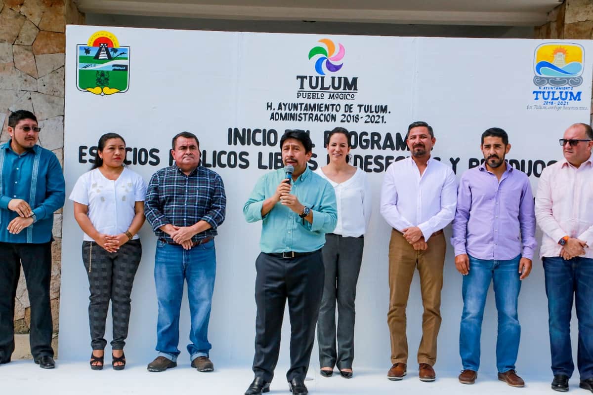 Trabajamos por un Tulum más limpio: Víctor Mas