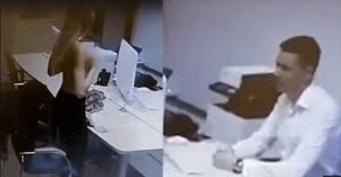 Mujer se desnuda ante gerente de banco para conseguir préstamo, ¿lo logró?