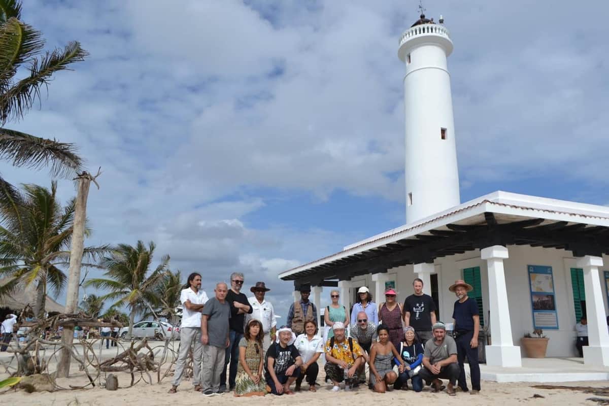 Cozumel recibe a artistas del Global Nomadic Art