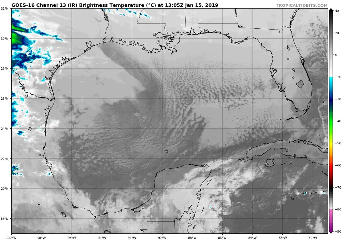 Se va frente frío y mejora tiempo en el norte de Q. Roo
