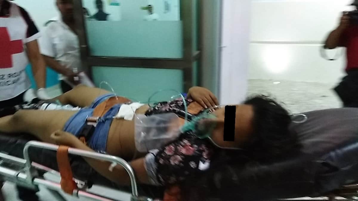 Balean a pareja en la 247; el hombre muere