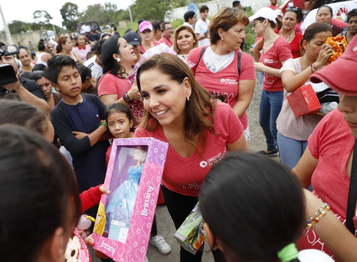 Promueve Mara Lezama donación de juguetes en Día de Reyes
