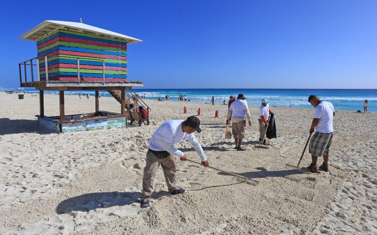 Mara Lezama intensifica el cuidado de playas