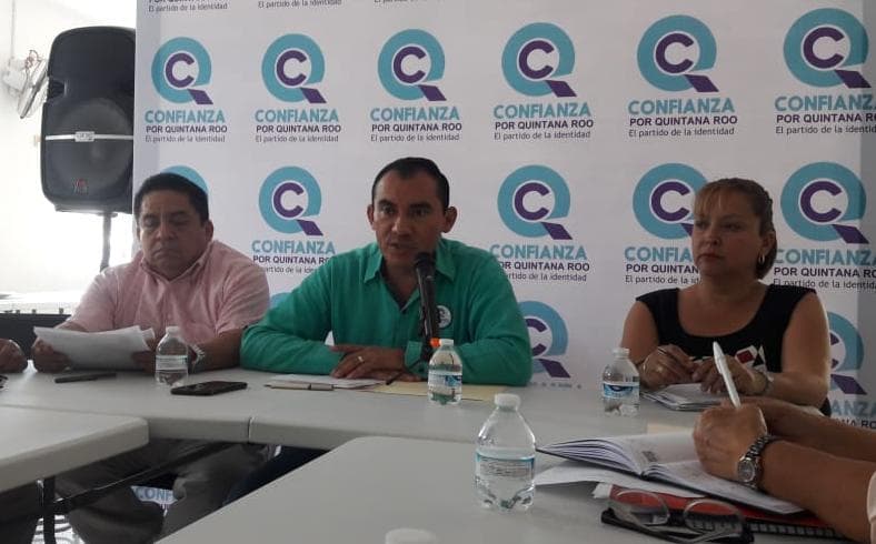 Nombra Confianza por Quintana Roo sus candidatos