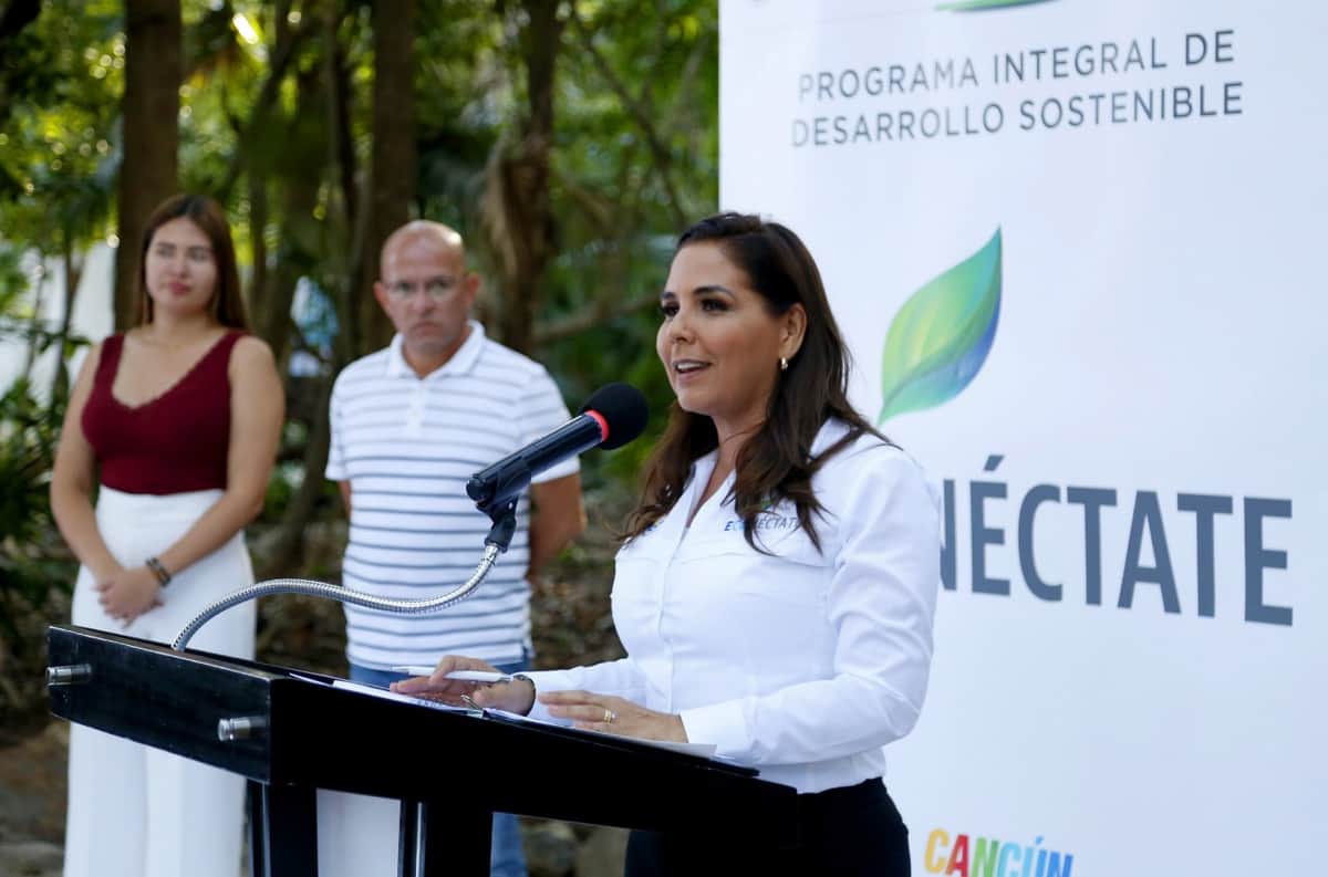 Mara Lezama presenta ECOnéctate, un plan para cuidar el ambiente