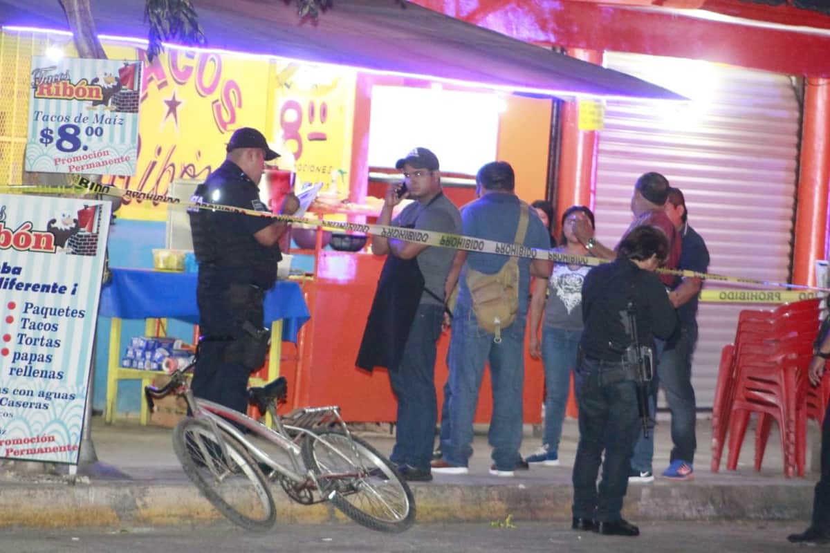 Ejecutan a taquero en Solidaridad