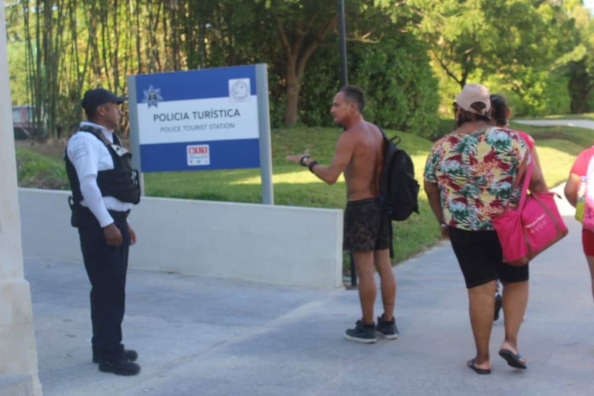 Policía Turística mantiene presencia en atención a visitantes y habitantes