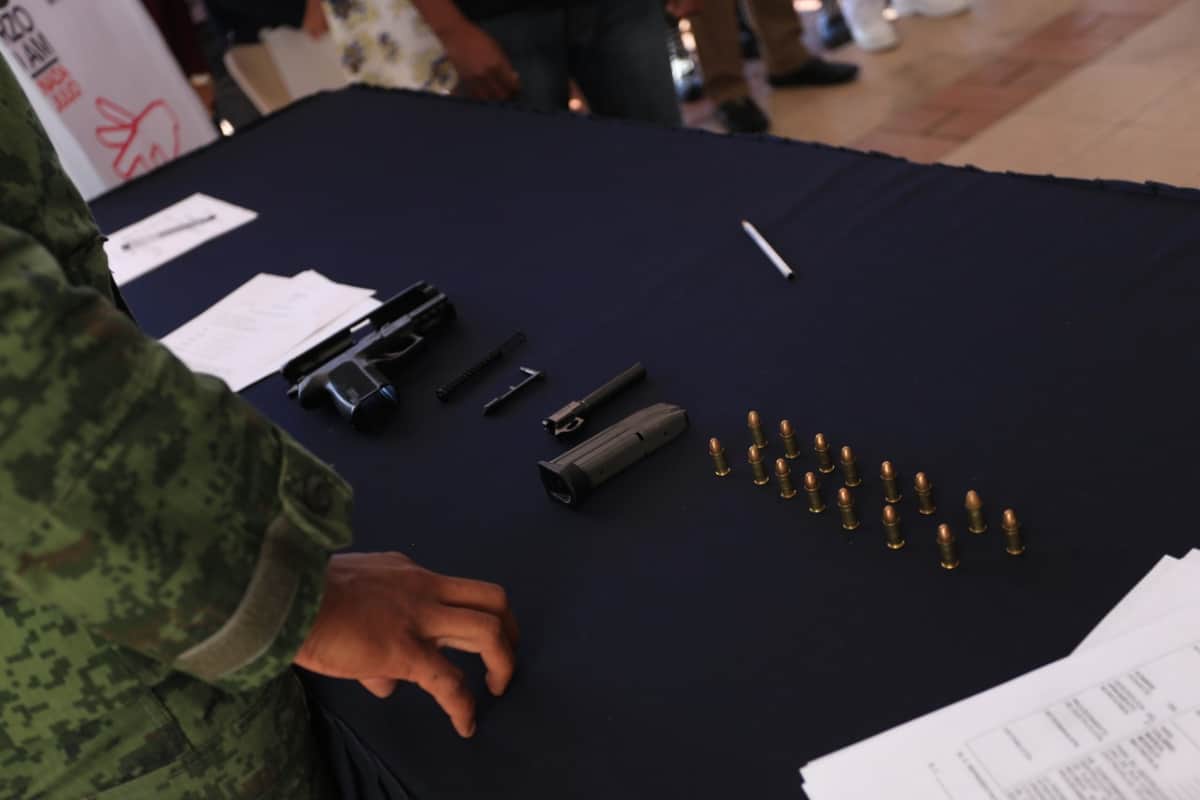 Solidaridad pone en marcha el programa de canje de armas de fuego