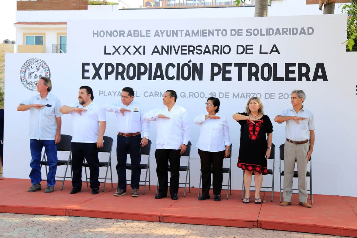 Solidaridad conmemora 81 aniversario de la Expropiación Petrolera