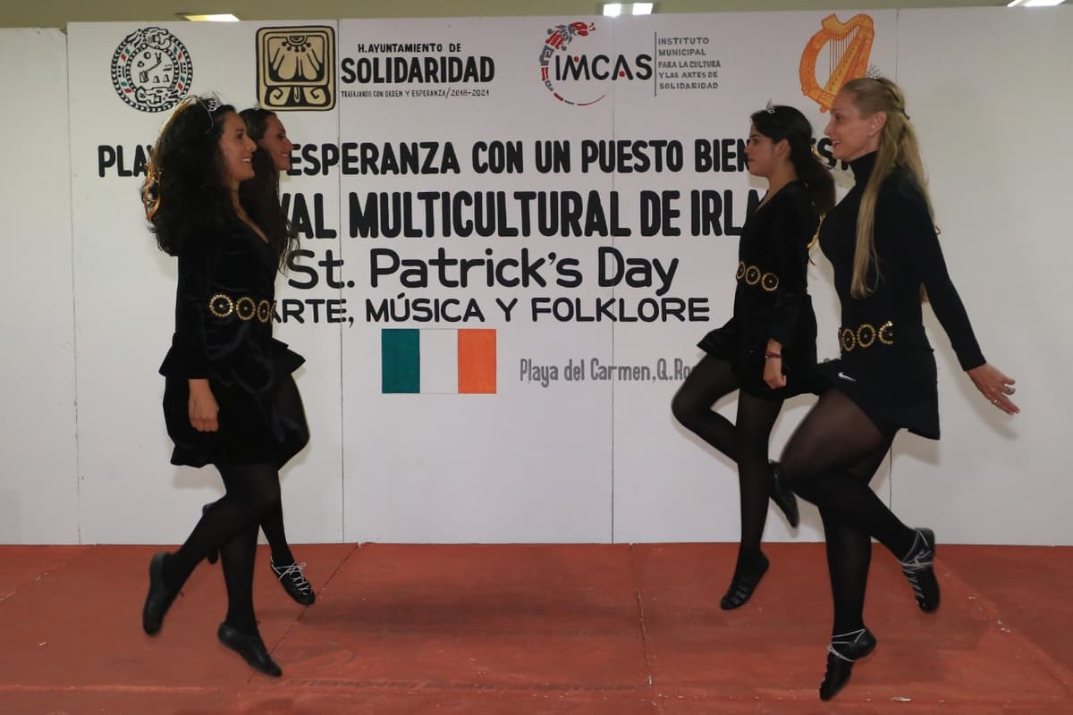 Celebra Solidaridad el día de San Patricio con gran éxito