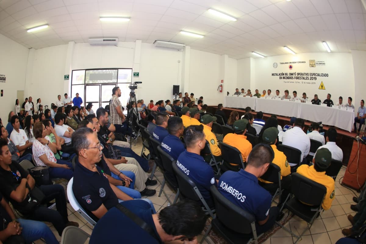 Solidaridad listo para la temporada de incendios forestales 2019