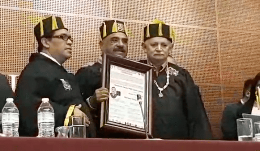 Otorgan Doctorado Honoris Causa a Marciano "Chano" Toledo