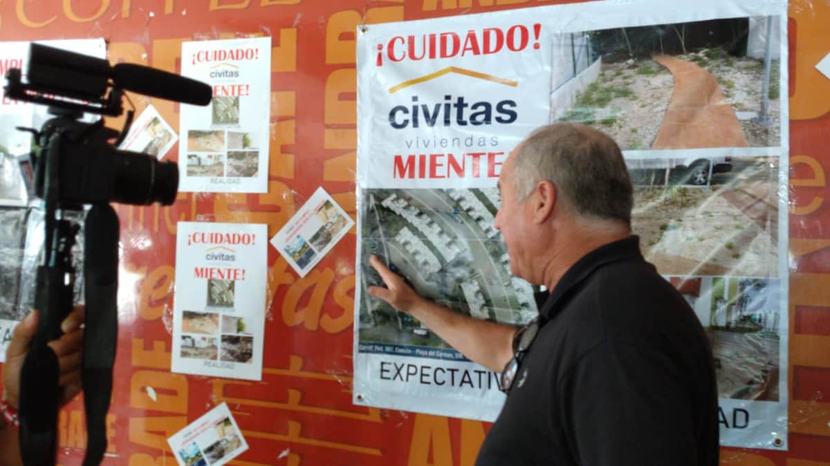 Denuncian fraude en fraccionamiento Veredas del Puerto