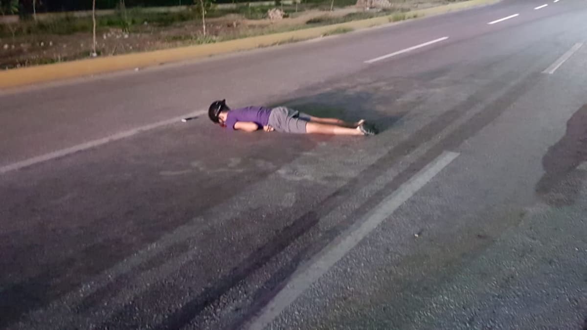 Recibe hombre dos balazos en la espalda en Solidaridad