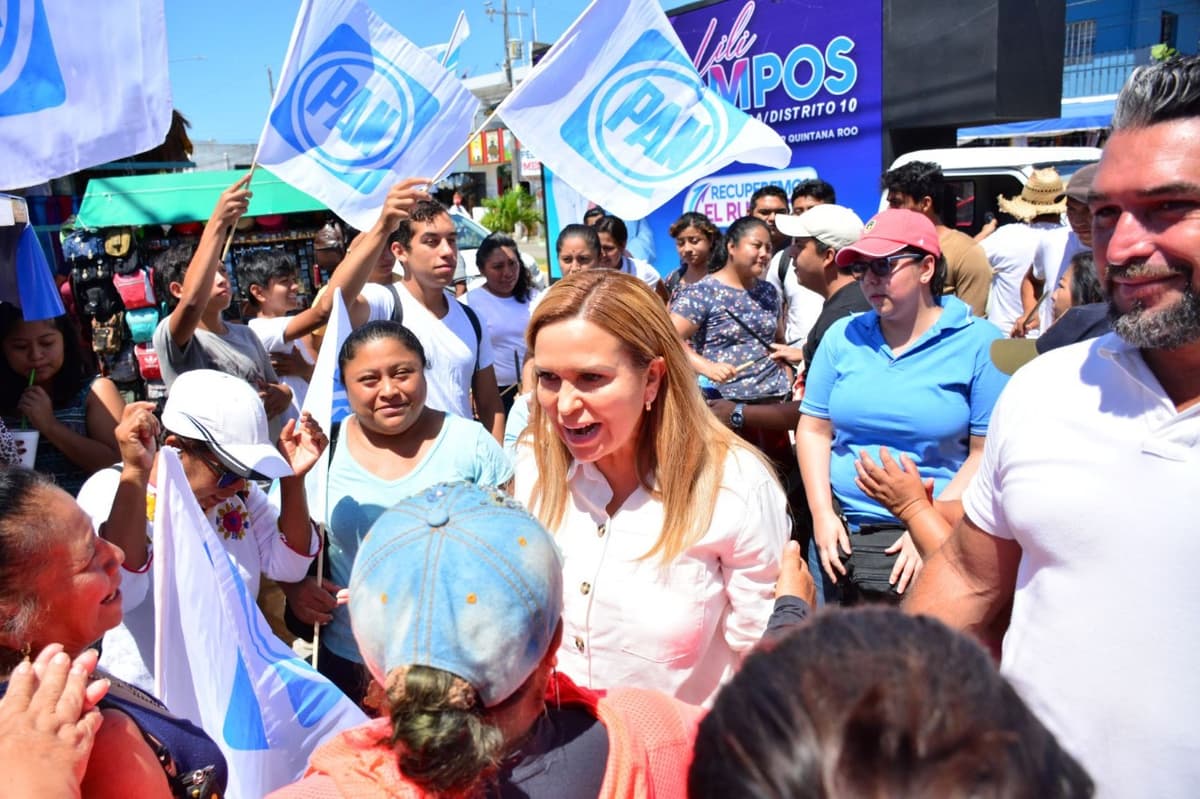 Lili Campos invita a tianguistas de la Colosio a sumarse a su proyecto