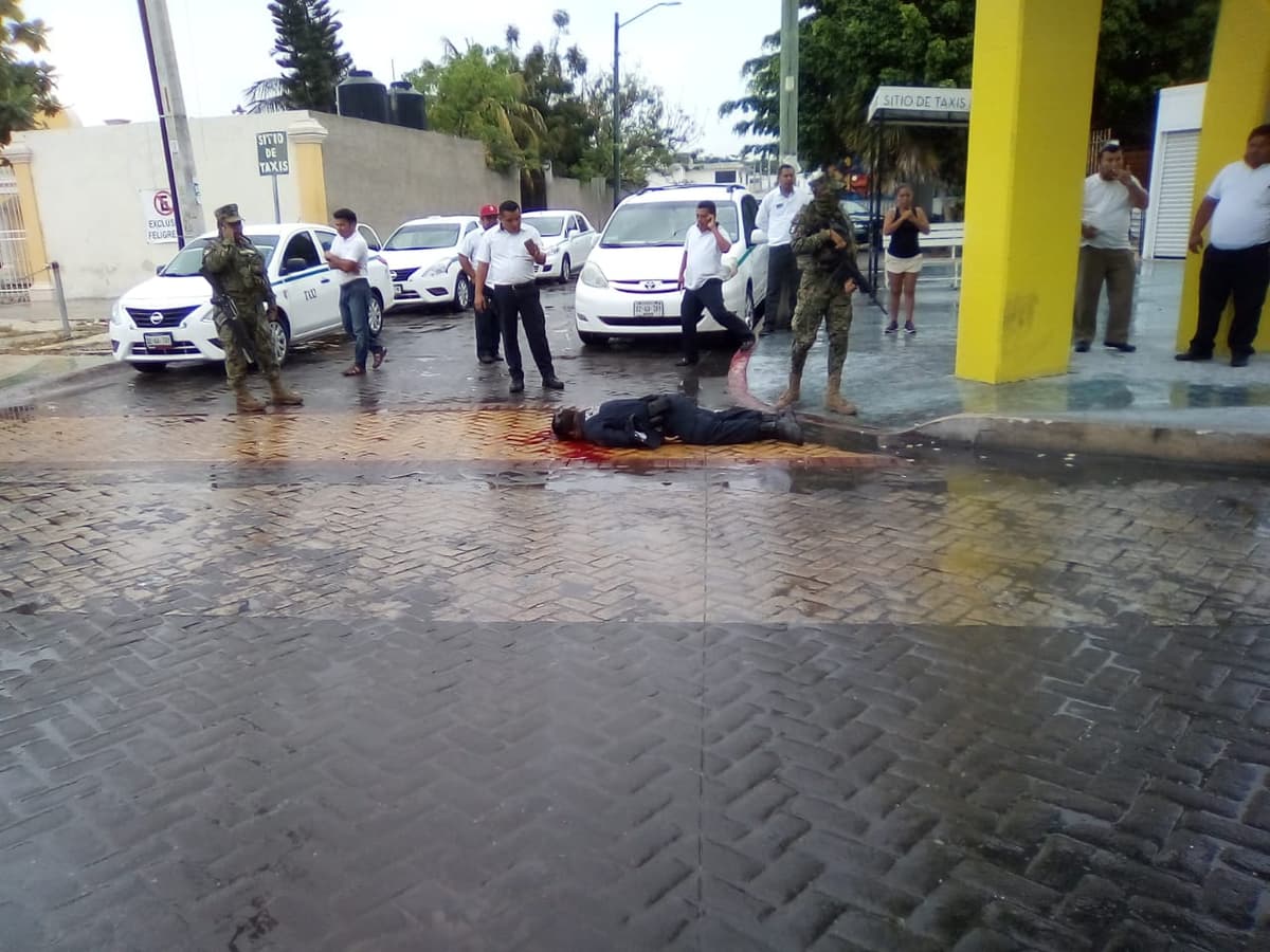 Asesinan a policía en Puerto Juárez
