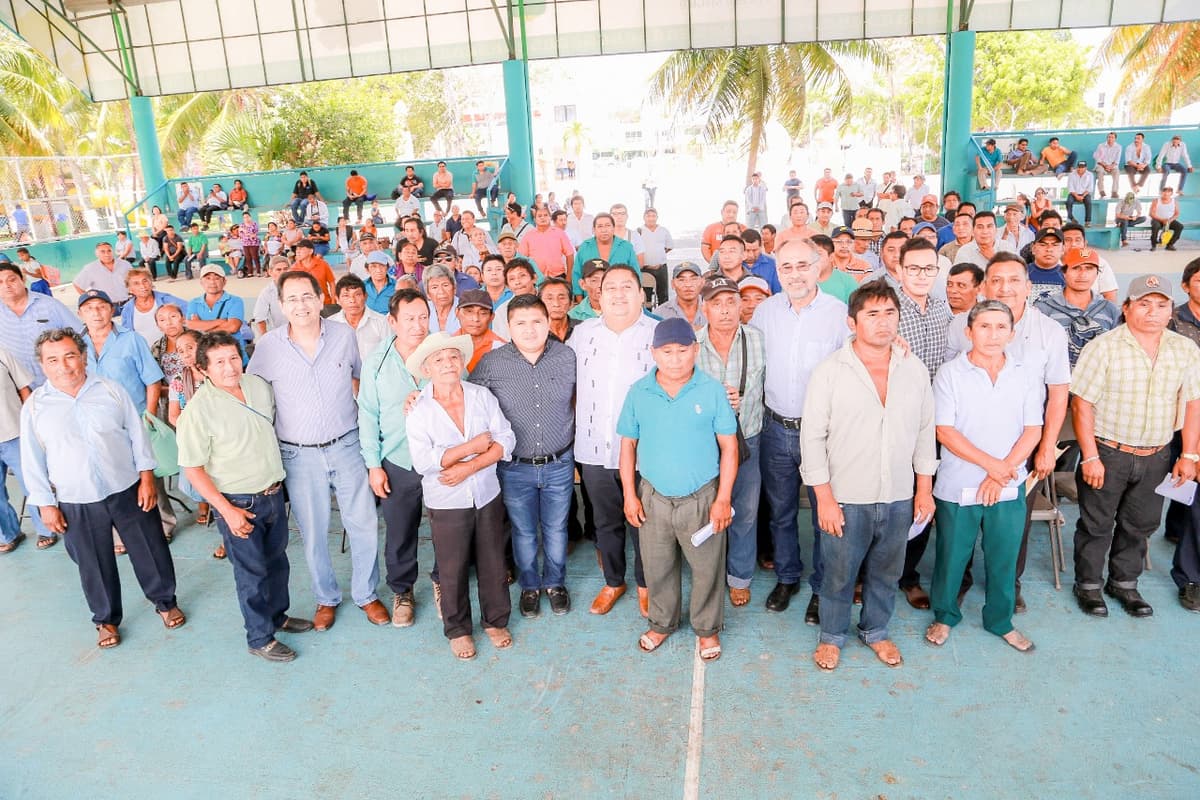 Campesinos de Tulum reciben apoyos del gobierno federal por más de 900 mil pesos