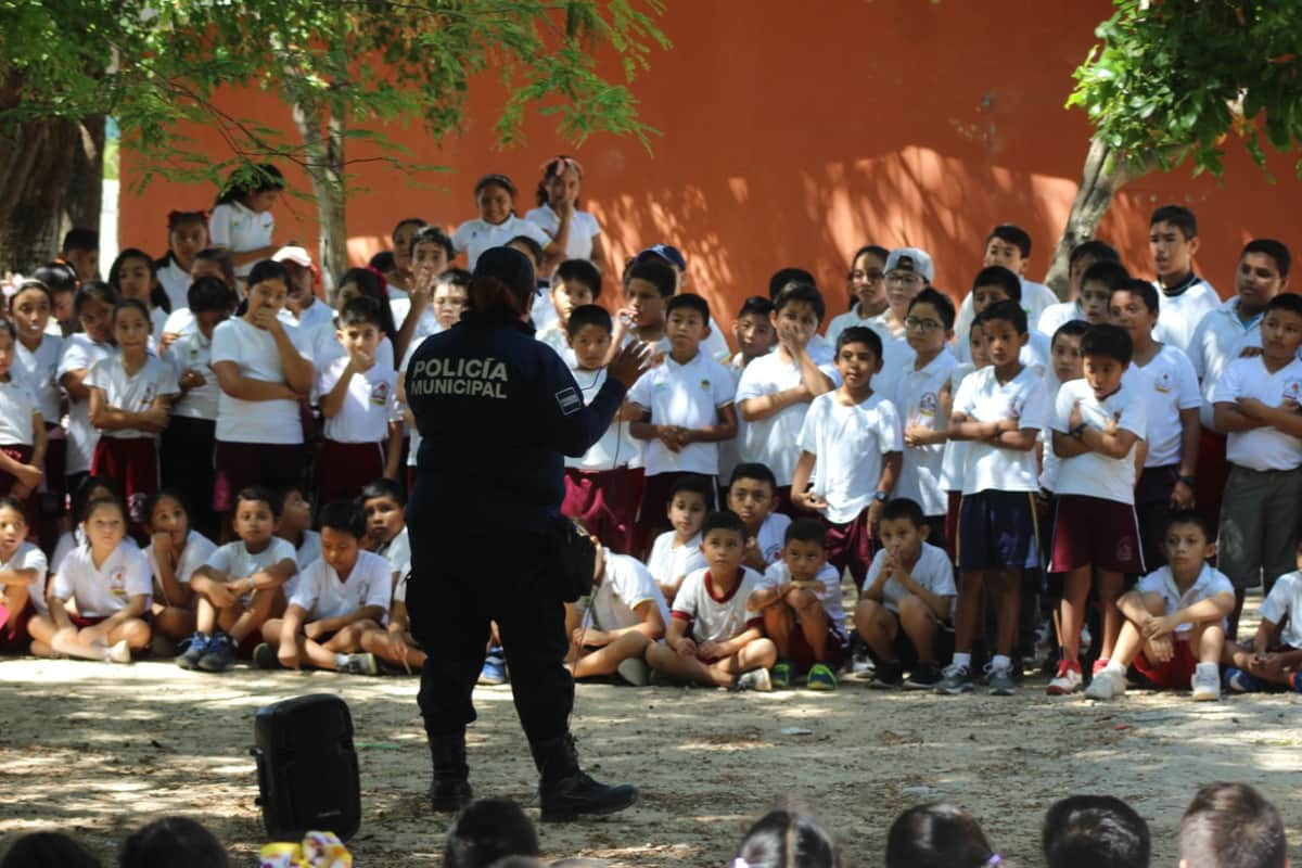 Policía de Solidaridad fomenta la prevención del delito en la niñez