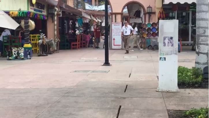 Efectúa Migración operativo "de mentiritas" en Cozumel