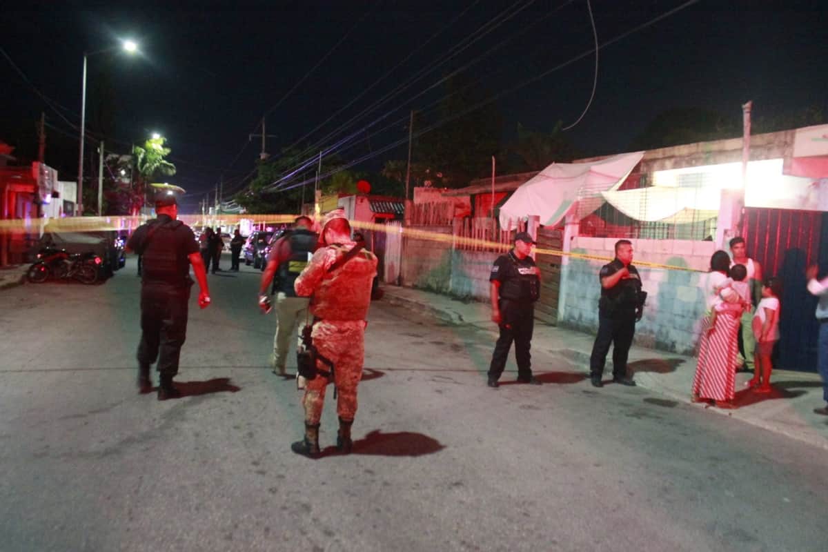 Herido de Bala en la colonia Colosio de Playa