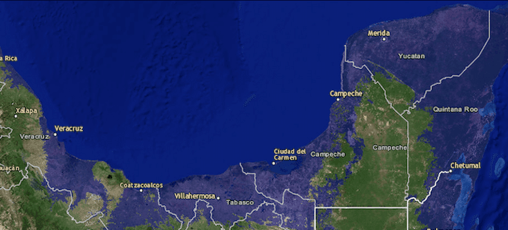 Estos lugares de la Península de Yucatán en riesgo de hundirse por calentamiento global